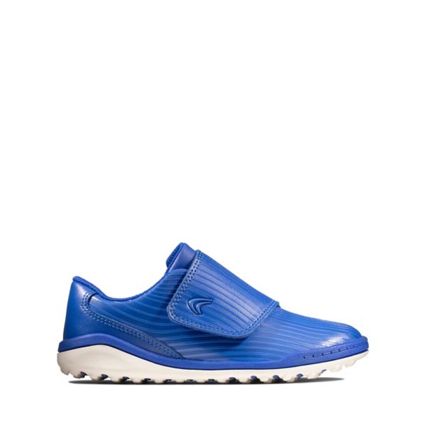 Clarks Boys Circuit Swift Toddler Casual Shoes Blue | USA-5396721